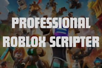 create dynamic roblox games as a skilled roblox developer and scripter