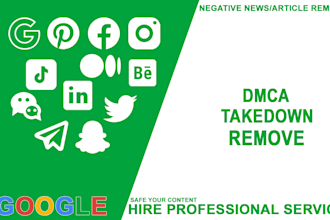 professional dmca content removal service