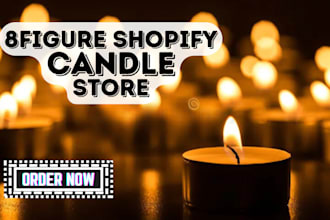 candle shopify store candle dropshipping store scented candle shopify store