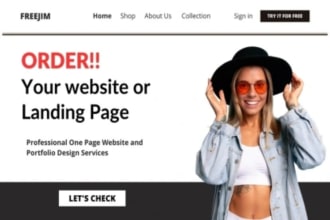 design an astounding canva website, ugc portfolio website