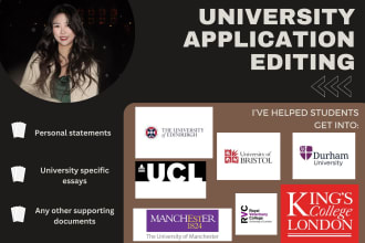 perfect your university personal statement