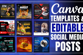 design pro social media post ads pdfs and canva templates