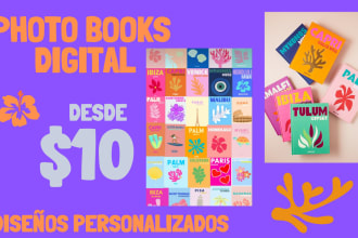 design and personalize digital photo books