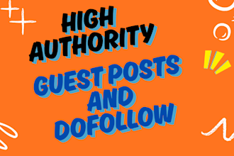 do guest posts on high da, DR USA, UK, and south africa blogs