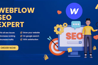 webflow on page seo for webflow website