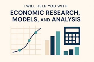 do economic research, analysis, reports and models