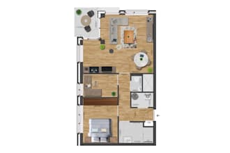 render 2d floor plan
