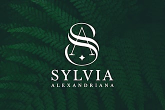 design luxury professional perfect minimalist logo with copyright