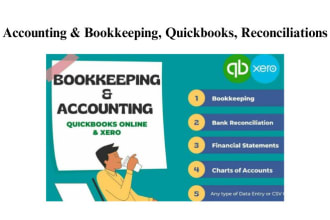 accounting, bookkeeping, quickbooks, reconciliations