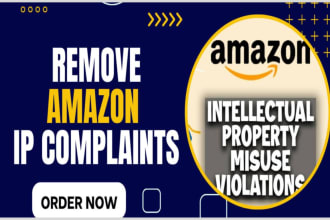 fix amazon IP violation issues and account health issues