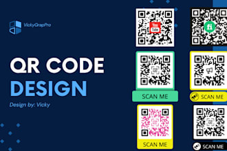 create professional business qr code design with your logo in 30 min