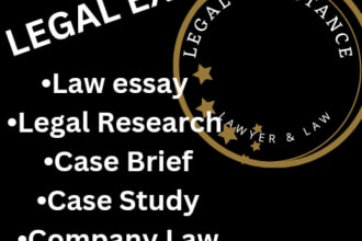 do company law, case briefs, legal research and case study