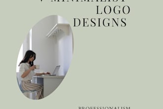 craft you engaging minimalist logo designs for you
