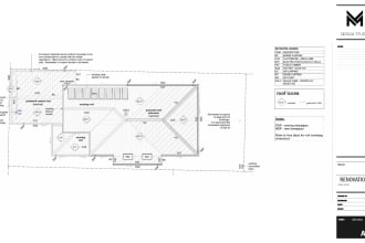 draw your site plan and plot plan for city permit