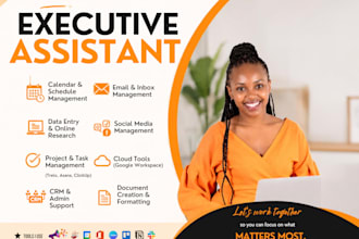 be your long term multiskilled executive assistant