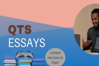 edit, proofread and write your qts essays