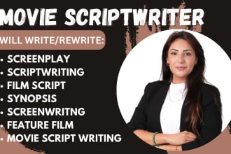 screenwriter, scriptwriting, movie script, feature film, screenplay, film script