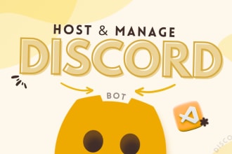 host and manage your discord bot