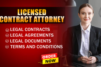 write business legal contract, legal agreement, privacy policy as a lawyer