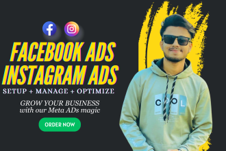 be your social media marketing manager ads run setup camping boost