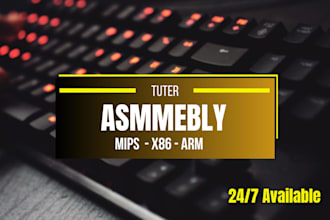 do mips, x86 ,masm and arm assembly language programming