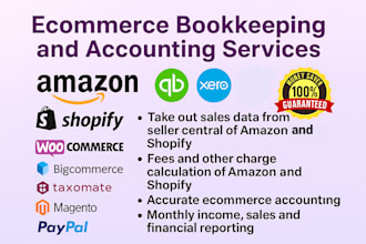 do ecommerce amazon accounting and bookkeeping in quickbooks online