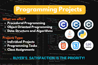 code c language cpp python java programming tasks and projects