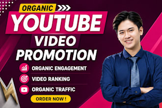 do organic youtube video promotion for channel growth