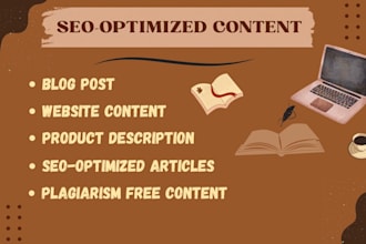 be your SEO content writer