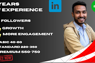 organically grow your linkedin profile or page with real followers