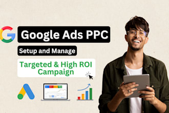 setup and manage google ads adwords, PPC campaigns