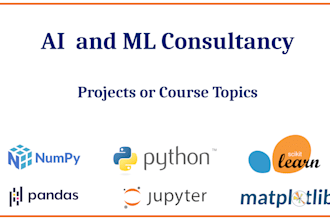 help with your first machine learning projects or bootcamp topic