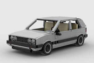 build any car model in lego