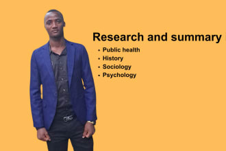 do public health, history, sociology and psycology
