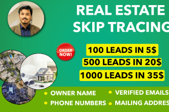 do real estate cold calling, llc skip tracing and bulk skip tracing