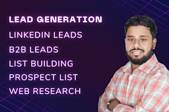 do targeted b2b lead generation and build verified email lists