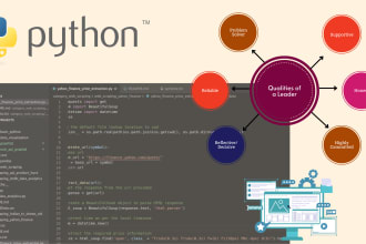 do python web scraper and build web scraping bots