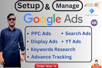 professionally setup and optimize google adwards or PPC ads campaigns