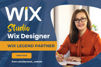 design and redesign wix studio website