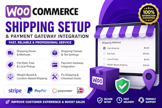 setup woocommerce tax, products, vat, shipping  and fix bugs