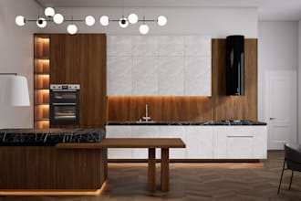 do realistic architecture interior, exterior 3d rendering