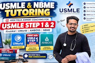 be your first aid,uworld and usmle step 1 tutor