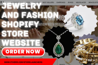 design jewelry store jewelry website jewelry dropshipping store fashion store
