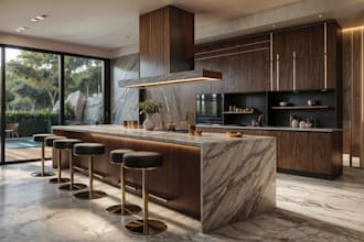 design your custom kitchen and kitchen interior design