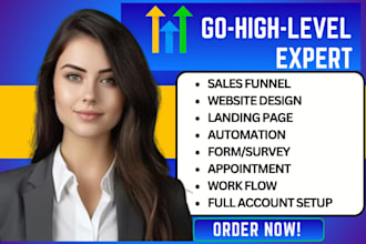 be your go high level expert gohighlevel website sales funnel gohighlevel expert