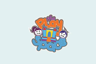 design beautiful modern childhood fun logo