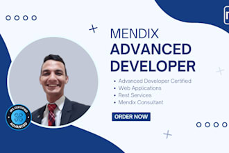 develop web app with mendix for you