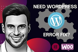 solve or fix wordpress, woocommerce errors, bugs, issues, css help