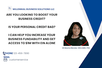 provide  business credit your ein up to 1m