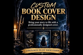 design an ebook cover for your self published ebook